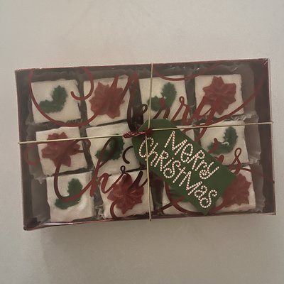 12 Black Fruit Cake Bites (Iced)
