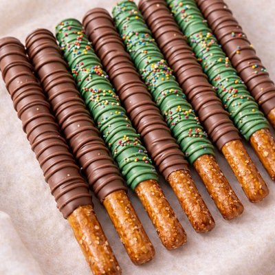 Chocolate Dipped Pretzels