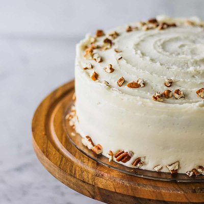 Carrot Cake w/ Cream Cheese Frosting