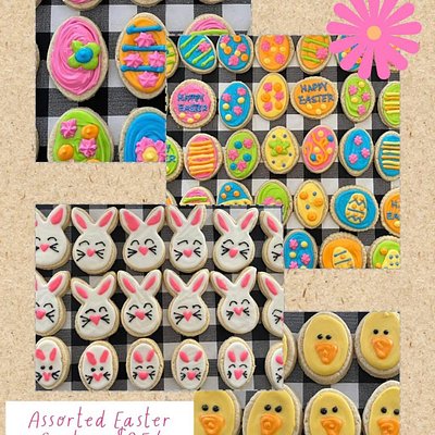 Assorted EASTER COOKIES 