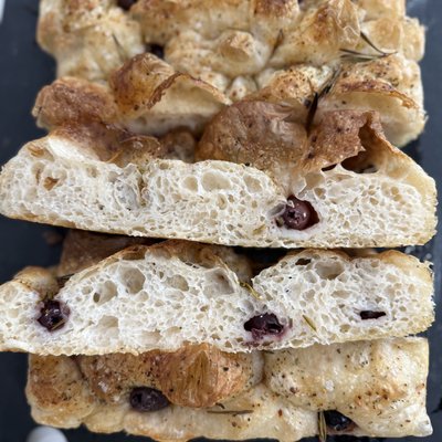 Kalamata Olive Focaccia 9x13