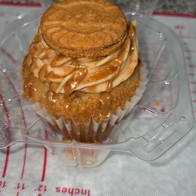 🧁🤎Jumbo Biscoff Cupcakes 🧁 