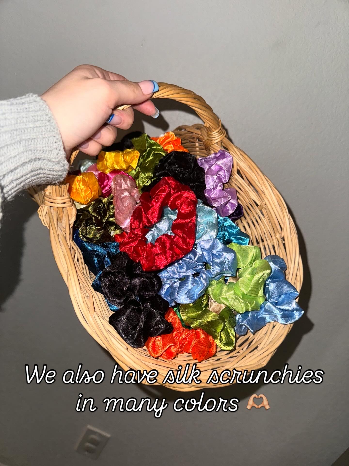 Silk Scrunchie 