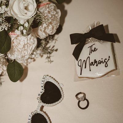 Custom Wedding Cookies