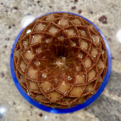 Caramel Apple Bundt Cake
