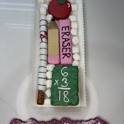 Back to School Treat Box - All White Chocolate