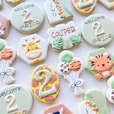 Custom Sugar Cookies with Royal Icing