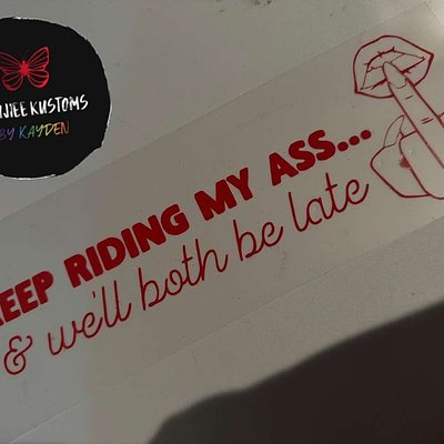 Custom Car Decal