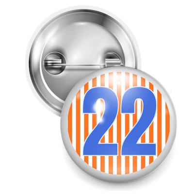 OKC #22 Wearable Button Pin 