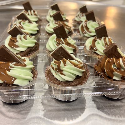 Andes Mint Cupcake