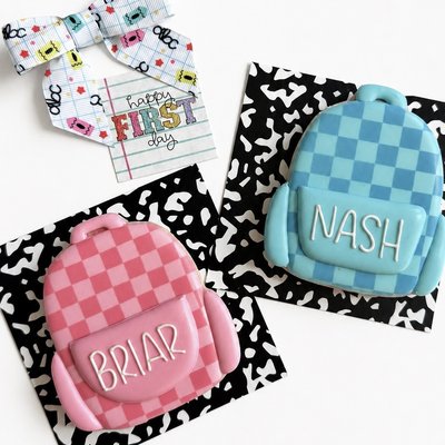Checker Backpack
