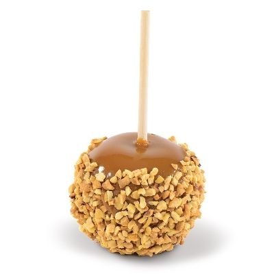Caramel Dip Granny Smith Apples And Peanuts