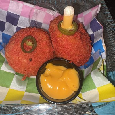 4 Hot Cheeto Balls 