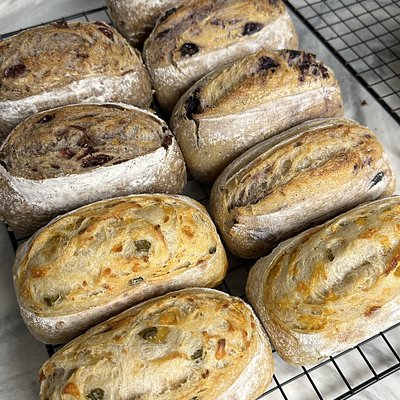 Mini Sourdough Loaves Variety Flight