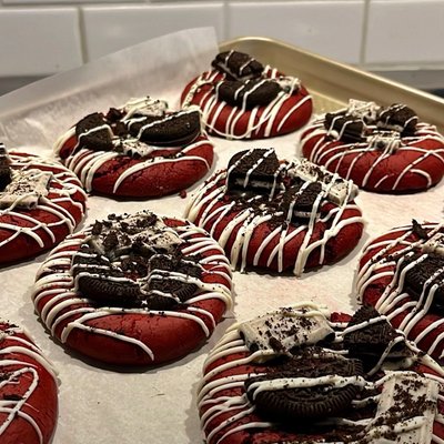 Jumbo Stuffed Cookies