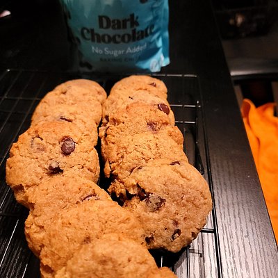 Keto Chocolate Chip Cookies 1 Dozen 