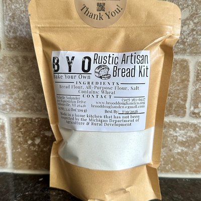 BYO (Bake Your Own)  Rustic Artisan Bread Loaf Pack 