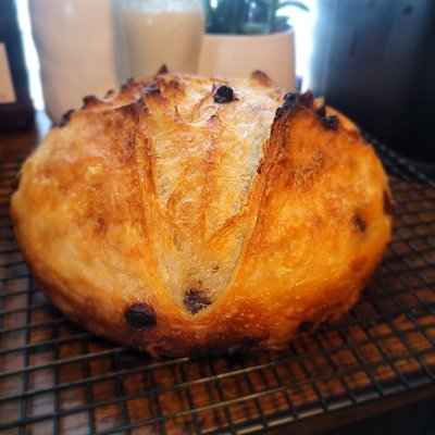 Artisan Sourdough Croissant w/ Chocolate Chips 