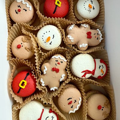 Limited - French Macaron Holiday Cheer Box