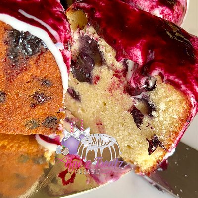 Blueberry Pound Cake
