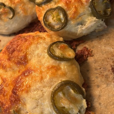 Cheddar Jalapeño Bagels