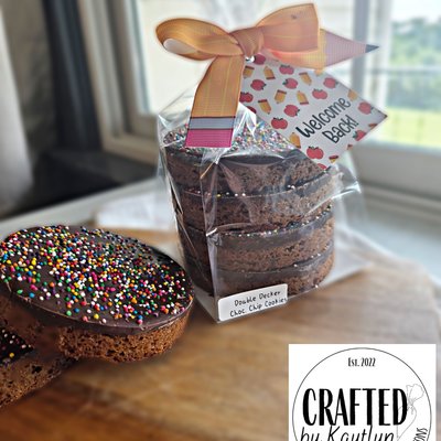 Double Decker Chocolate Chip Cookies (4 pk)