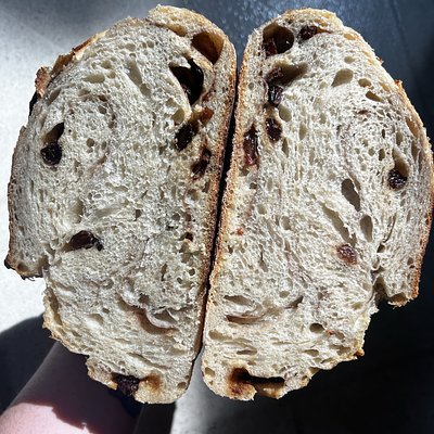 Cinnamon Raisin Sourdough Loaf