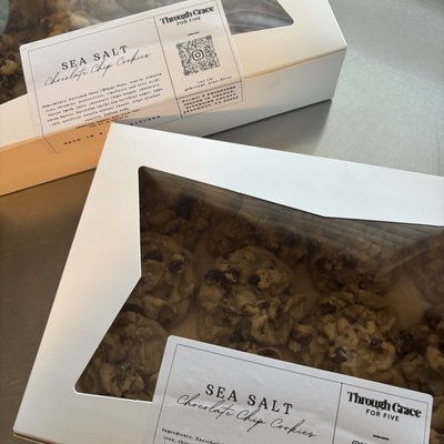 Sea Salt Chocolate Cookie Package (2 Dozen)