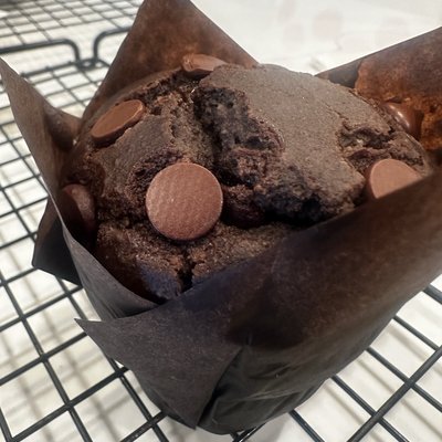 Double Chocolate Vegan Muffins
