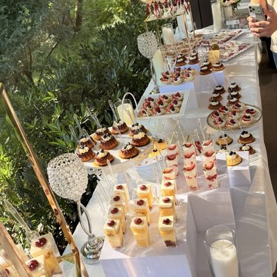 Dessert Bar with 150 Mini Dessert 