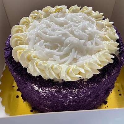Ube Macapuno Cake