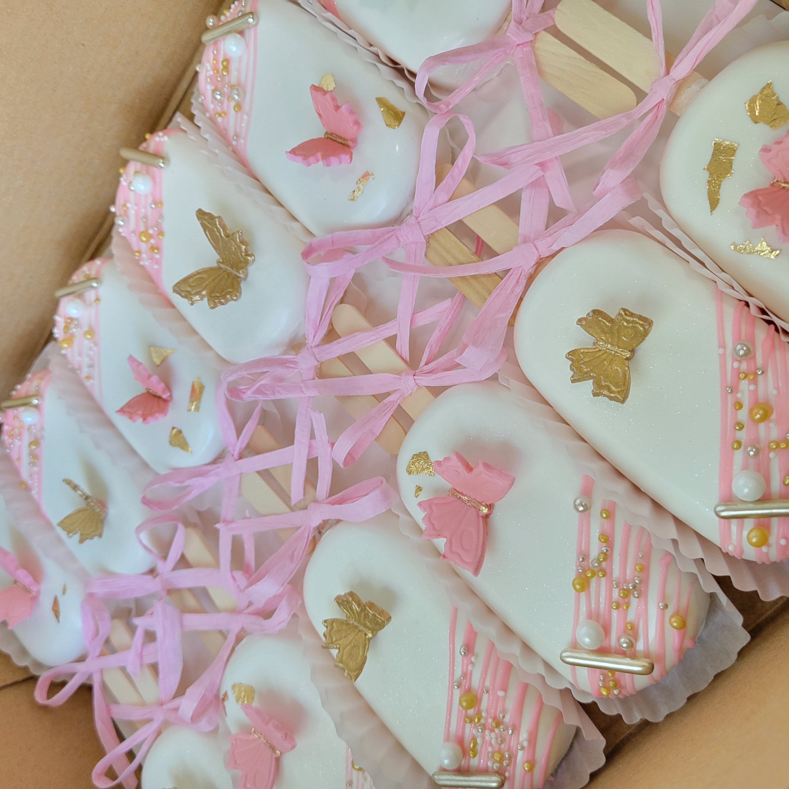 Decorated Cakesicles