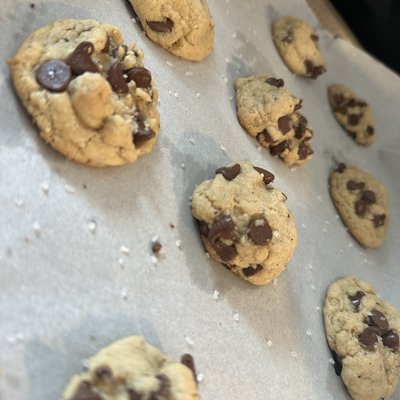 Sourdough Chocolate Chip Cookies