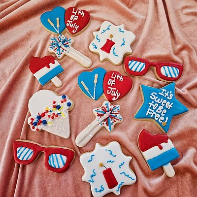 Fourth Of July Decorated Cookies (6) 
