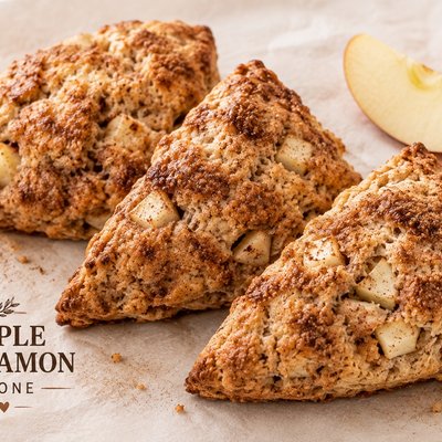 NEW!! Apple Cinnamon Scone 