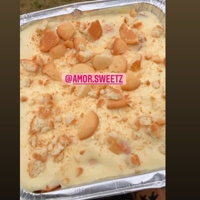 Square Pan Banana Pudding 