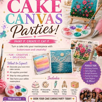 Cake Canvas Party 