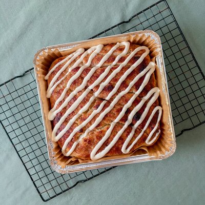 Cinnamon Sugar Sourdough Focaccia