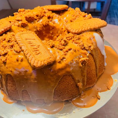  Biscoff Cookie Butter Pound Cake
