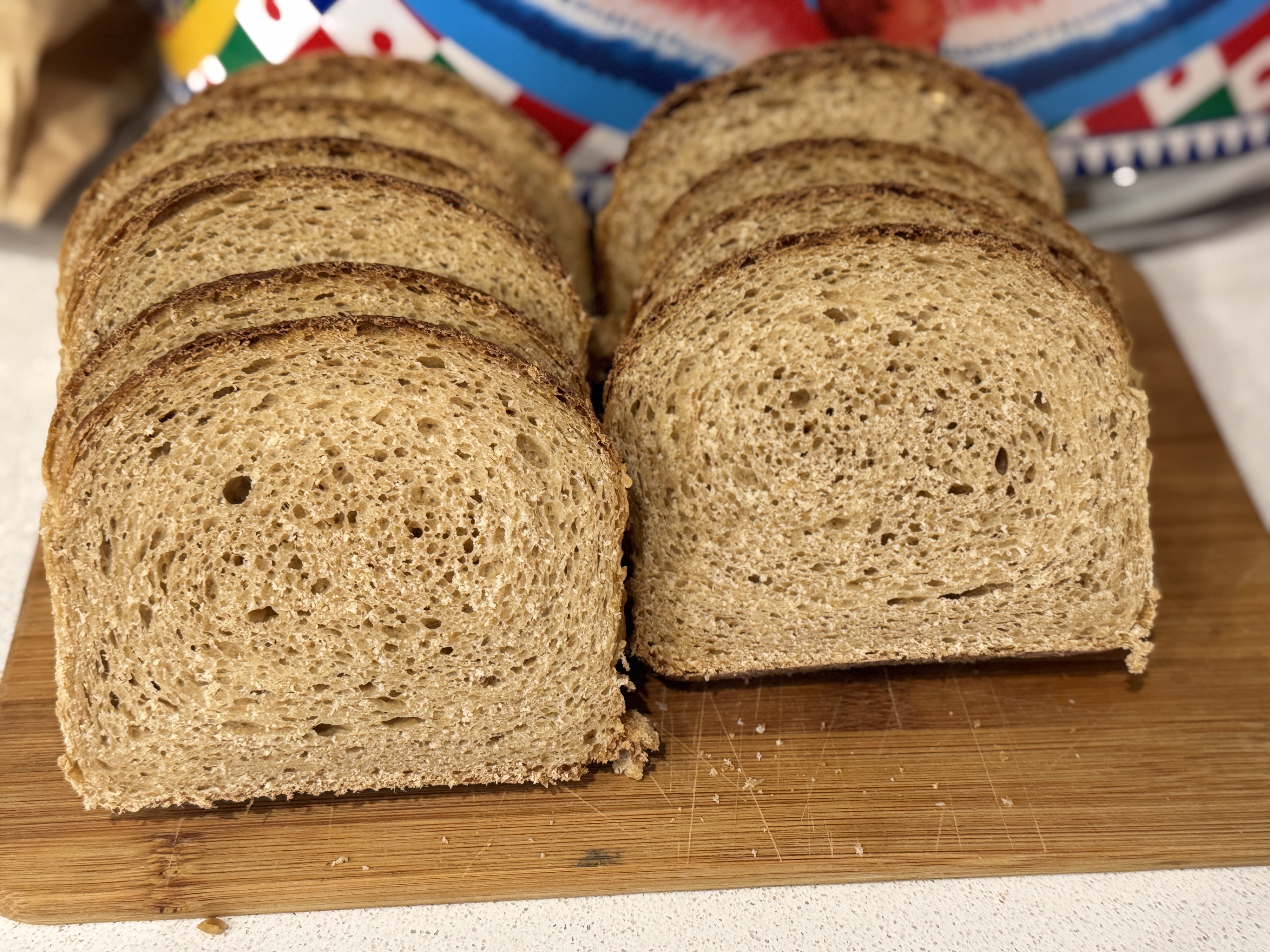 Fresh Milled Whole Wheat Bread