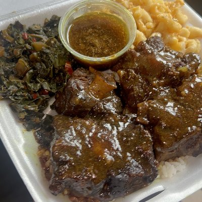 Jerk Oxtail Dinner