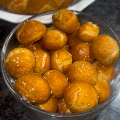 Sourdough Pretzel Bites 