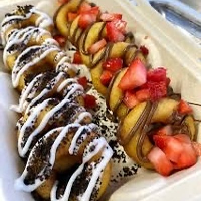 Mini Donitas Dozen (Strawberry & Chocolate)