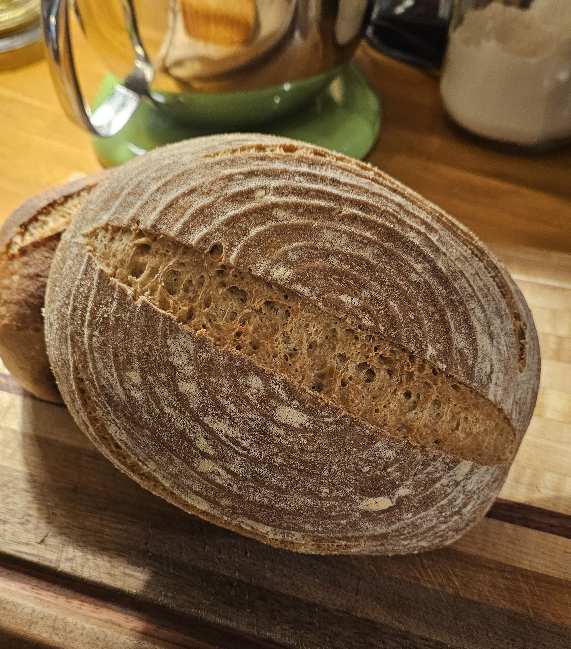 8" Oblong - Gluten Free Vegan Sourdough Boule - Approx. 838g/ 1lb, 13oz