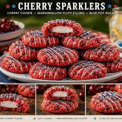 Cherry Sparklers