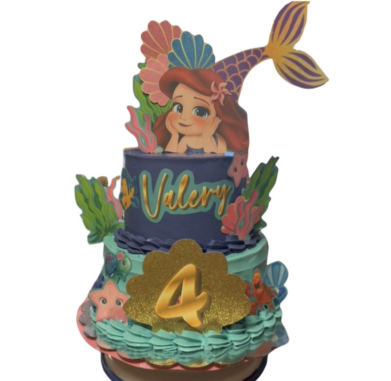 Two Tier Cake 25-30 Servings