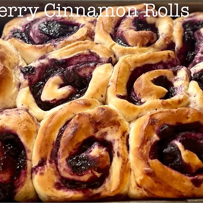 Blueberry Cinnamon Rolls