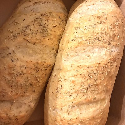 Soft Rosemary Parmesan Loaves, 2ct