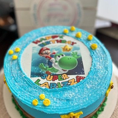 Mario Bross Cake 