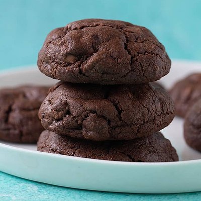Chocolate Cake Batter Cookies